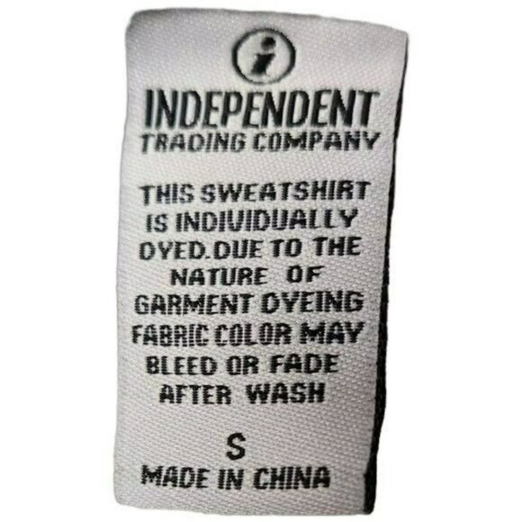 TIK-TOK Independent Trading Co. Pastel Tie-Dyed Midweight Hooded Sweatshirt XL - Picture 9 of 9